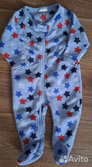 Флисовый комбинезон поддева