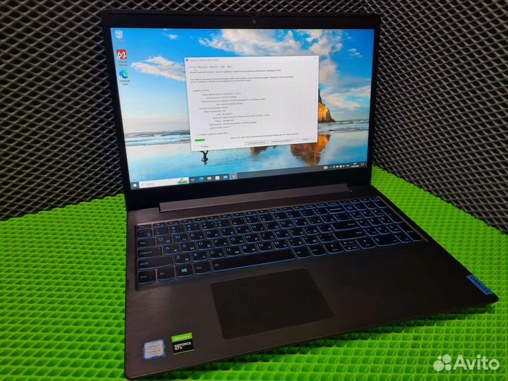 Ноутбук 15,6' intel i5 9300H/16Gb/512Gb/GTX1650