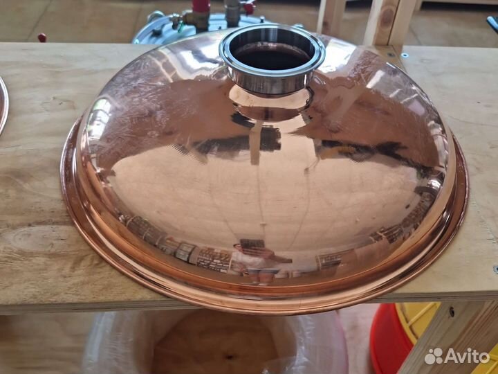 Крышка медная для куба 37 литров