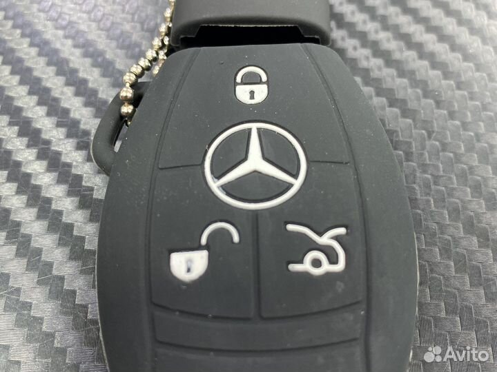 Силиконовый чехол на ключ Mercedes Benz