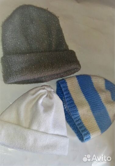 Шапки для девочки и мальчика осень-зима
