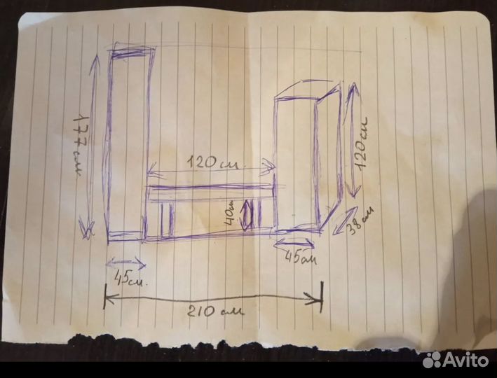 Продам стенку в гостиную