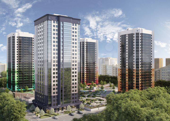 2-к. квартира, 64,8 м², 20/23 эт.