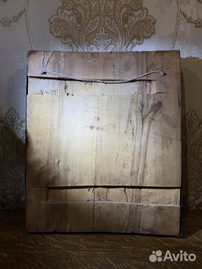 Старинная икона Николай Чудотворец