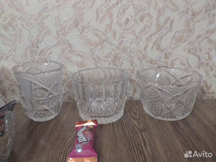 Вазы хрустальные СССР