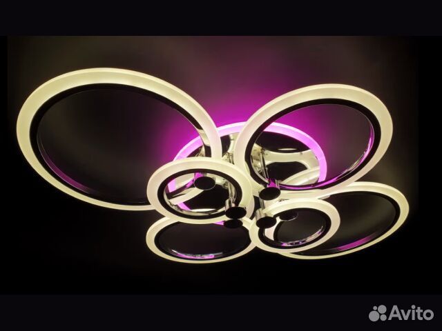 Светодиодная люстра, потолочная на 20кв\м