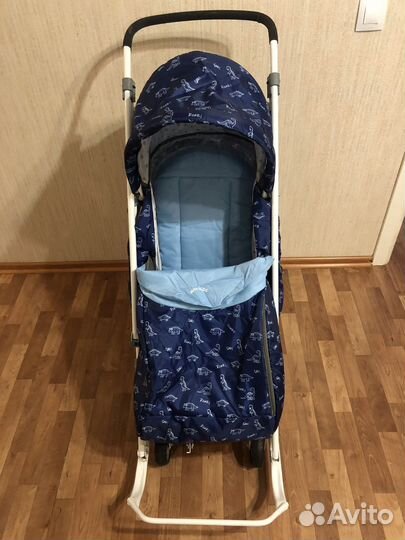 Санки-коляска nika kids