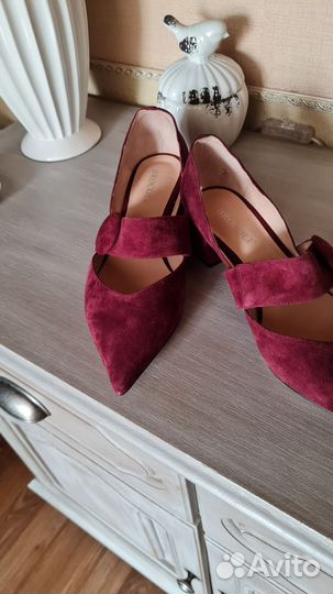 Туфли женские 38 размер натуральная замша