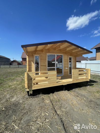 Домик из минибруса