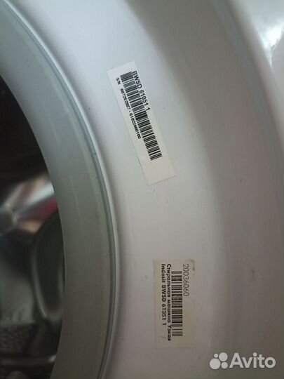 Стиральная машина indesit 6кг bwsd 61051 1