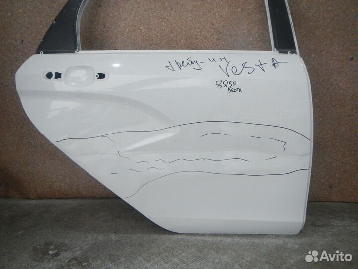 Дверь задняя правая Лада Веста/Веста Кросс/Веста Спорт