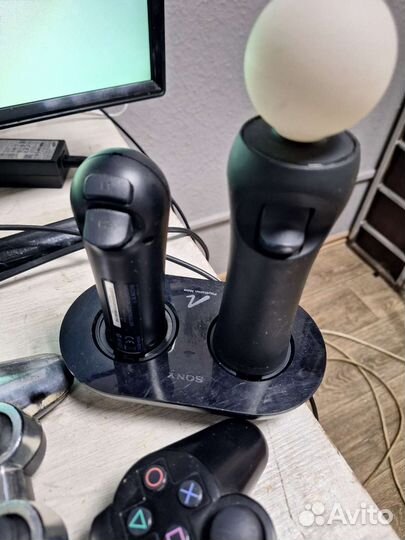 Sony PS3 super slim 500gb Move/stick/камера/клава