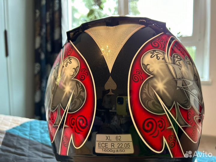 Шлем для мото XL 62
