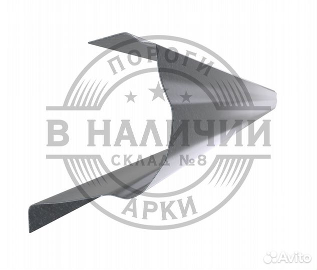 Ремонтный порог правый Hyundai Solaris 2