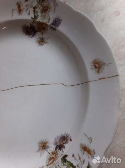 Дулевский фарфор блюдо