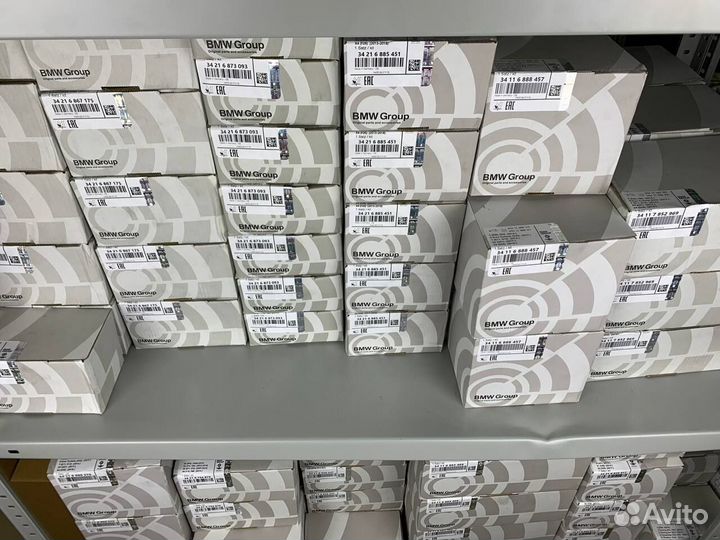 Оригинальные тормозные колодки BMW бмв