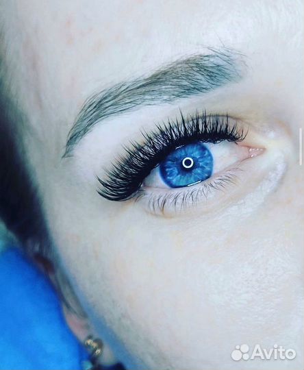 Наращивание ресниц, оформление бровей, перманент