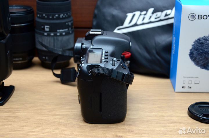 Как новый Сanon 7D +3 объектива/ вспышка/ комплект