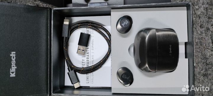 Наушники Klipsch T5 II TW ANC Gun Metal (арт. 3002