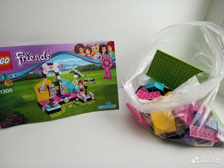 Конструктор lego friends соревнования щенков