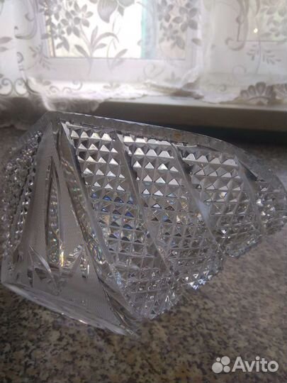 Ваза хрустальная СССР