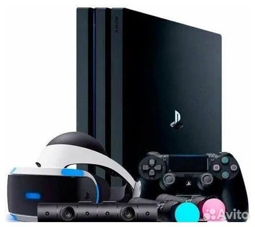 Sony PlayStation 4 Pro 1 тб + Playstation VR2