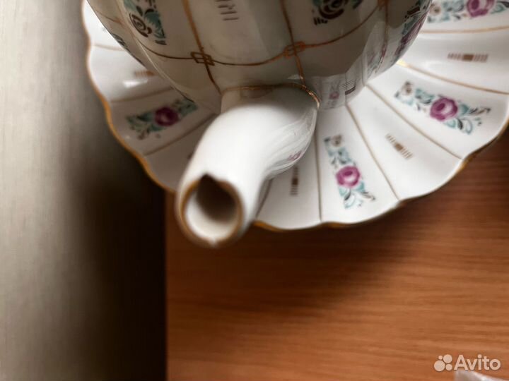 Чайный сервиз лфз Роза в орнаменте