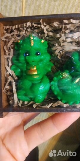 Мыло ручной работы Дракончик / Набор