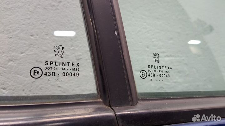 Дверь правая задняя Peugeot 406