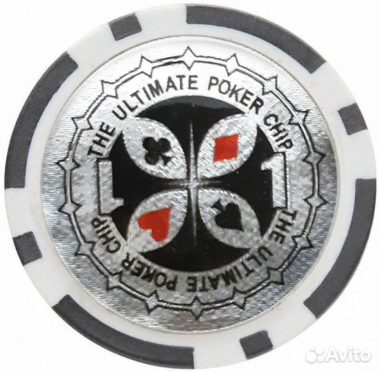Набор для покера Ultimate на 200 фишек 61704