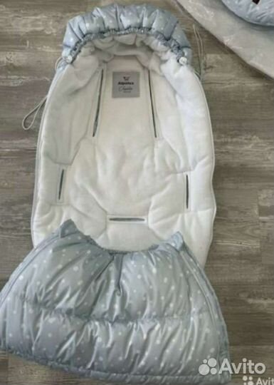 Зимний конверт кокон (на выписку)