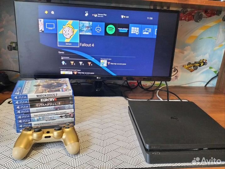 Игровая приставка sony playstation 4 slim