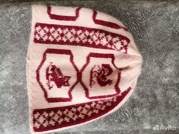 Шапка пуховая новая