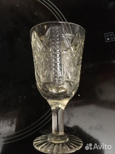 Рюмки хрустальные СССР, разные