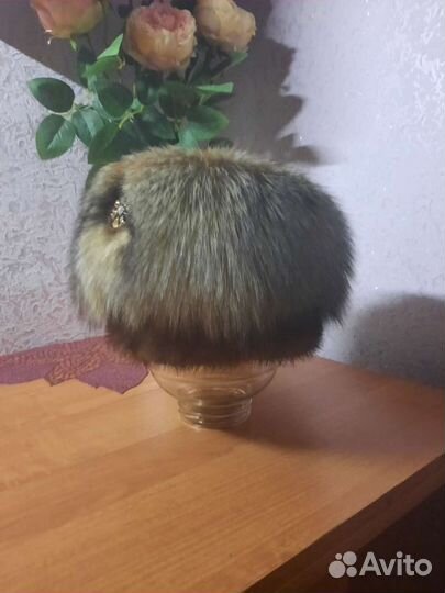 Шапка норковая женская