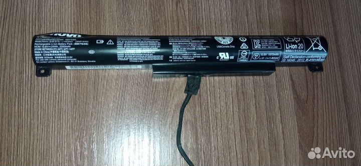 Ноутбук Lenovo IdeaPad 100-15IBY 80MJ разбор