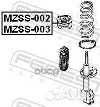 Опора заднего амортизатора правая mzss003 Febest