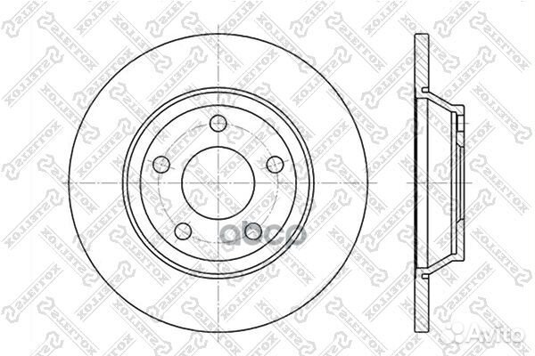 6020-4745-SX диск тормозной передний Audi A4 1