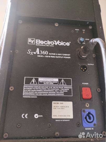 Electro voice SxA 360