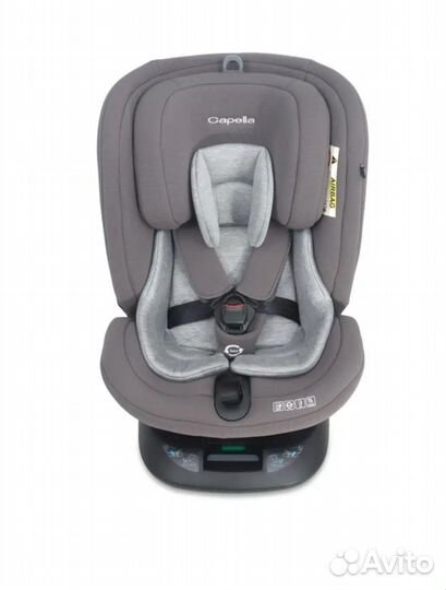 Автокресло Capella детское 0-36 кг система Isofix
