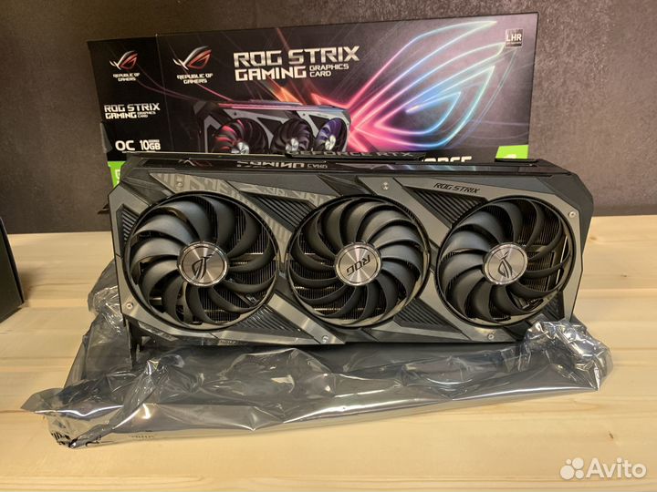 Видеокарта asus GeForce RTX 3080 strix gaming OCV2