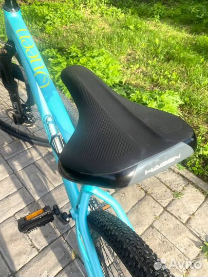 Новый Велосипед Hagen Q8 wave 2024, голубая волна