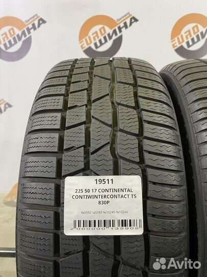 Continental ContiWinterContact TS 830 P 225/50 R17