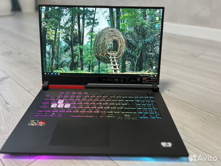 Игровой ноутбук asus rog strix g17