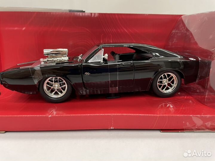 Jada 1:24 Форсаж / Fast and furious /Dodge charger