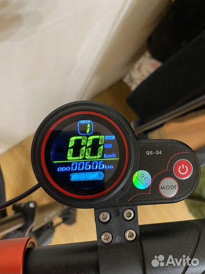 Самокат взрослый электрический бу