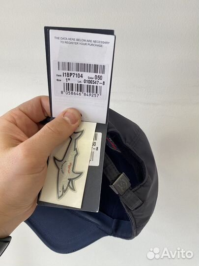 Бейсболка 58-60 paul & shark оригинал