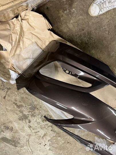 Бампер на hyundai solaris