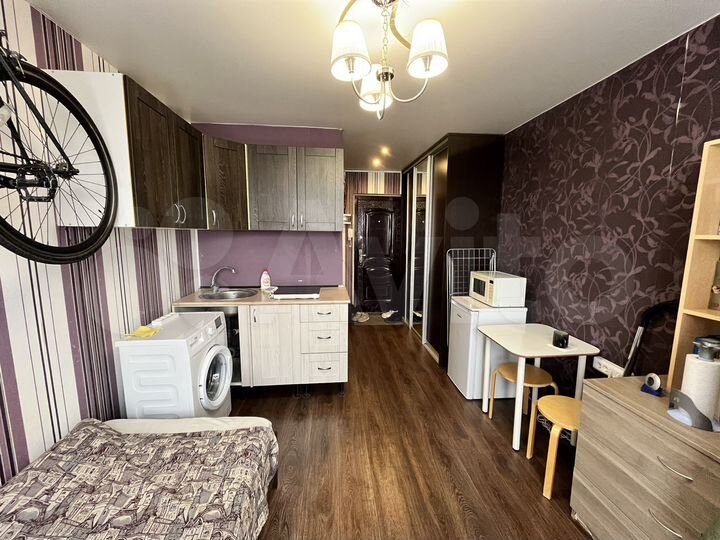 Квартира-студия, 16,7 м², 8/9 эт.