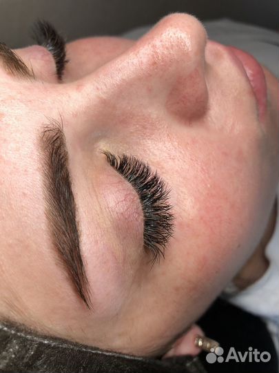 Наращивание ресниц на дому